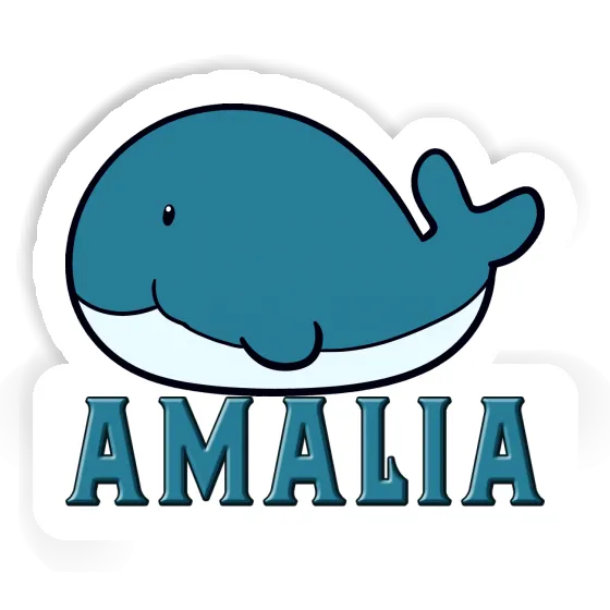 Autocollant Baleine Amalia Notebook Image