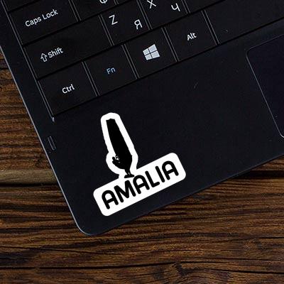 Sticker Amalia Windsurfer Laptop Image