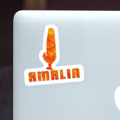 Sticker Windsurfer Amalia Laptop Image