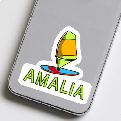 Sticker Amalia Windsurf Board Laptop Image