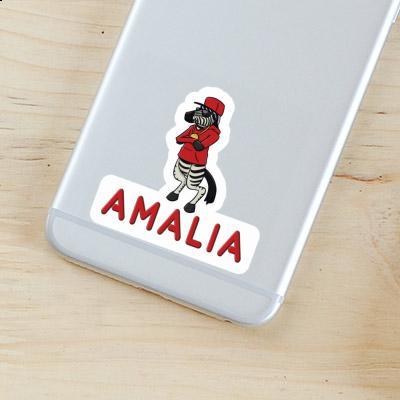 Sticker Zebra Amalia Laptop Image