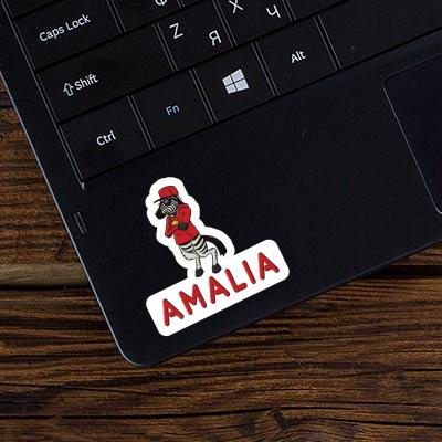 Sticker Zebra Amalia Notebook Image