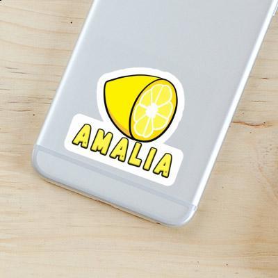 Sticker Amalia Lemon Laptop Image