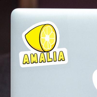 Sticker Amalia Lemon Laptop Image