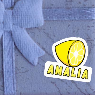 Sticker Amalia Lemon Notebook Image