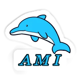 Ami Sticker Dolphin Image