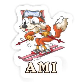 Ami Sticker Skier Image