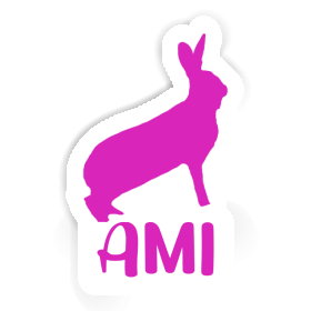 Sticker Rabbit Ami Image