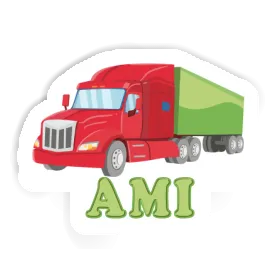 Sticker Articulated lorry Ami Image