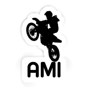 Sticker Motocross Rider Ami Image