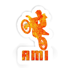 Motocross Jumper Sticker Ami Image