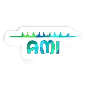 Ami Sticker Rowboat Image
