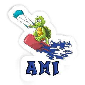 Sticker Ami Kitesurfer Image