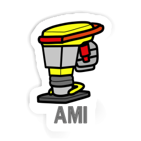 Vibratory tamper Sticker Ami Image