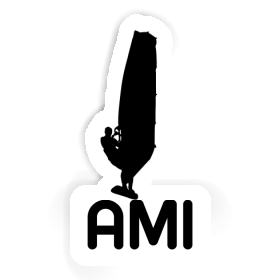 Sticker Ami Windsurfer Image