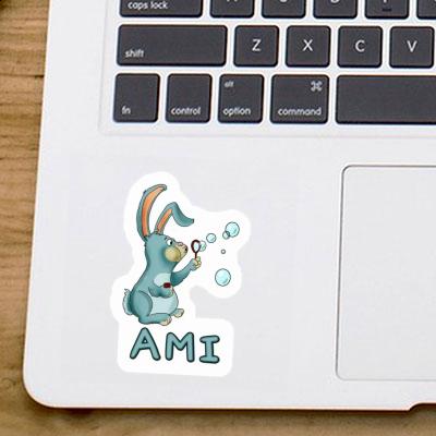 Ami Sticker Rabbit Notebook Ami Sticker Rabbit Gift package Image