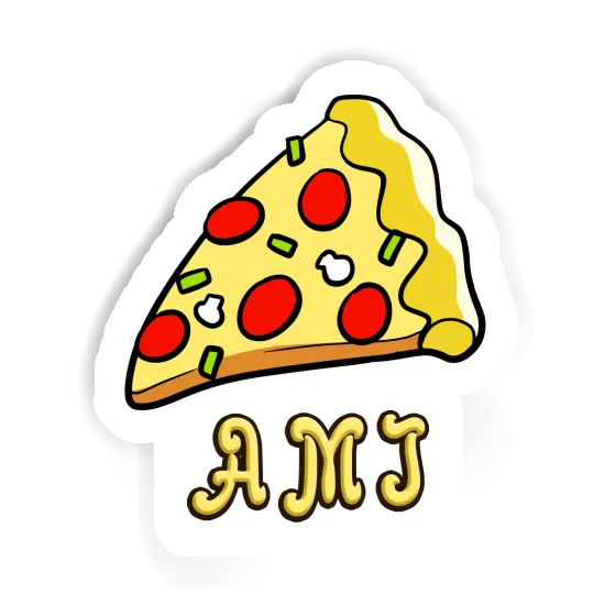 Sticker Pizza Ami Notebook Sticker Pizza Ami Gift package Image