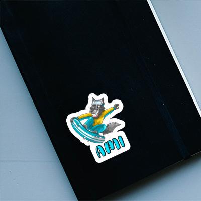 Sticker Boarder Ami Notebook Sticker Boarder Ami Gift package Image