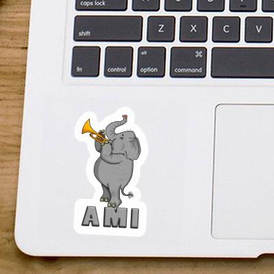 Ami Sticker Elephant Notebook Ami Sticker Elephant Gift package Image