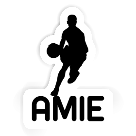 Amie Autocollant Joueur de basket-ball Image