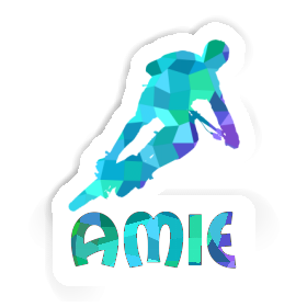 Biker Sticker Amie Image