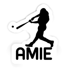 Amie Sticker Baseballspieler Image