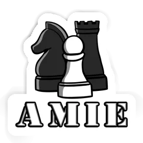 Amie Autocollant Pièce d'échec Image