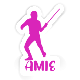 Escrimeur Autocollant Amie Image