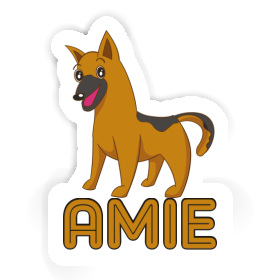 Chien de berger Autocollant Amie Image