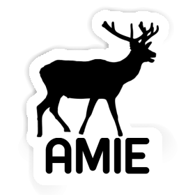 Cerf Autocollant Amie Image