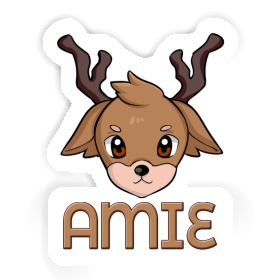 Autocollant Cerf Amie Image