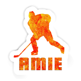Sticker Eishockeyspieler Amie Image