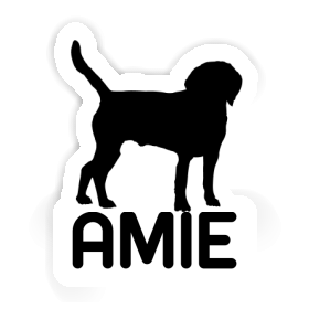Autocollant Chien Amie Image