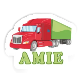 Camion Autocollant Amie Image