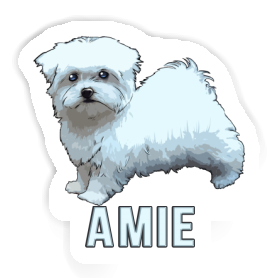 Amie Autocollant Chien Image