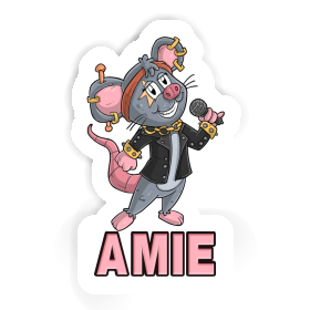 Aufkleber Sängerin Amie Image