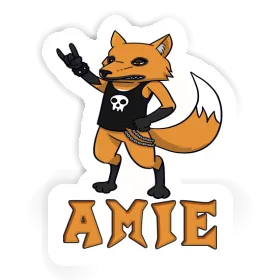 Amie Aufkleber Rocker-Fuchs Image