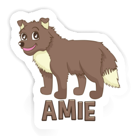Autocollant Amie Chien de berger Image