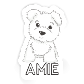 Westie Autocollant Amie Image