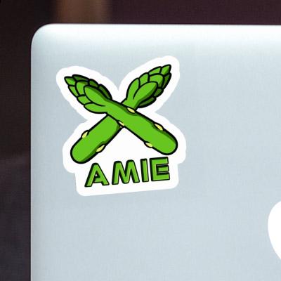 Sticker Amie Asparagus Notebook Image