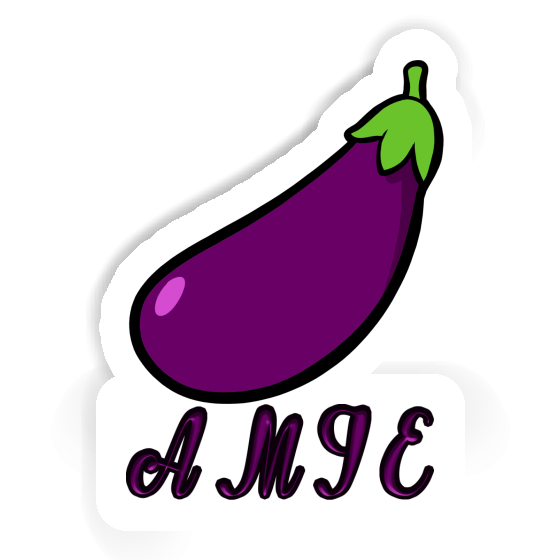 Amie Autocollant Aubergine Gift package Image
