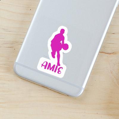 Autocollant Amie Joueur de basket-ball Notebook Autocollant Amie Joueur de basket-ball Gift package Image