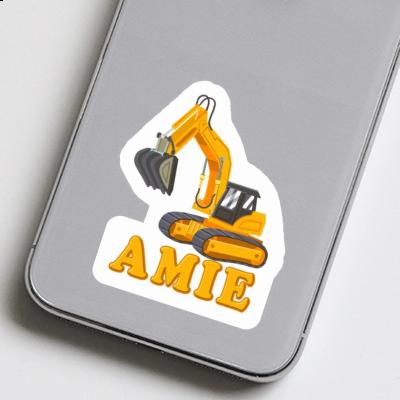 Sticker Excavator Amie Image