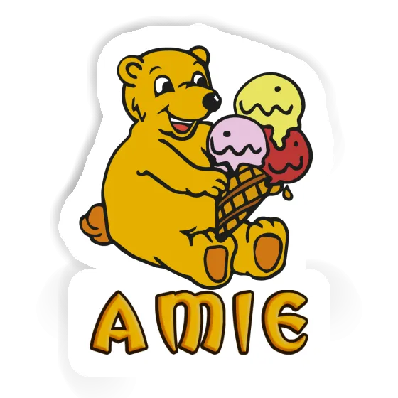 Amie Autocollant Ours Laptop Amie Autocollant Ours Laptop Image