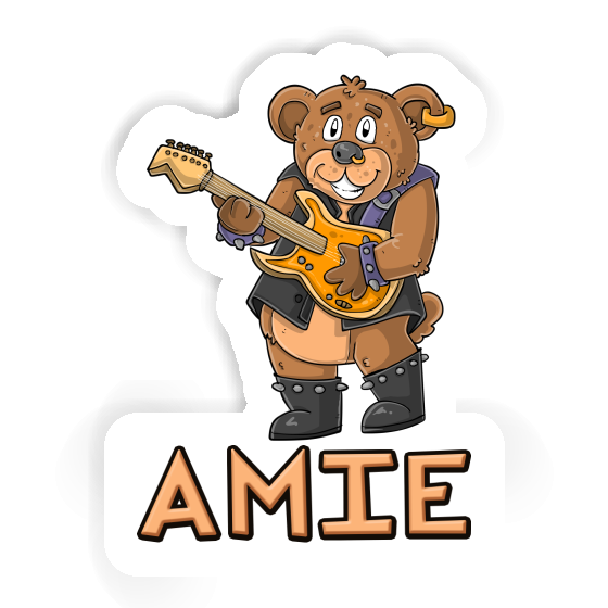 Ours rockeur Autocollant Amie Notebook Ours rockeur Autocollant Amie Notebook Image
