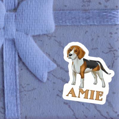 Autocollant Amie Beagle Laptop Autocollant Amie Beagle Laptop Image