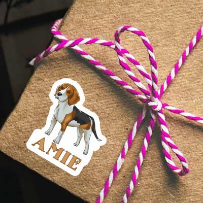 Autocollant Amie Beagle Notebook Autocollant Amie Beagle Gift package Image