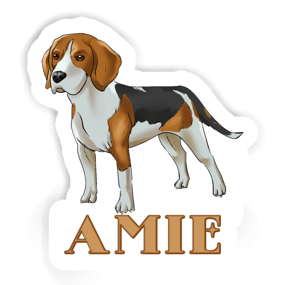 Autocollant Amie Beagle Laptop Autocollant Amie Beagle Laptop Image