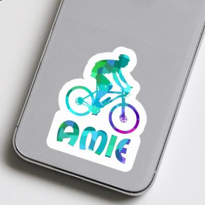 Amie Sticker Biker Laptop Image
