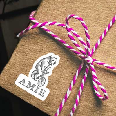 Amie Aufkleber Velofahrer Notebook Image